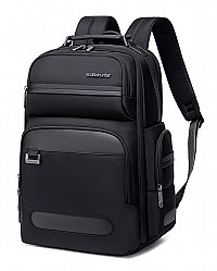 ARCTIC HUNTER τσάντα πλάτης B00492 με θήκη laptop 15.6, 22L, μαύρη B00492-BK