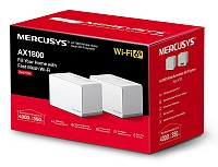 MERCUSYS Mesh Wi-Fi 6 System Halo H70X, 1.8Gbps Dual Band, 2, Ver 1.0 HALO-H70X-2PACK