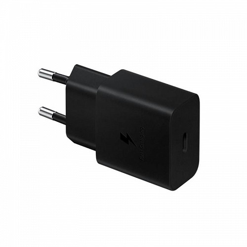 SAMSUNG - ORIGINAL USB-C Fast Travel Charger 15W EP-T1510EBE BLACK BULK