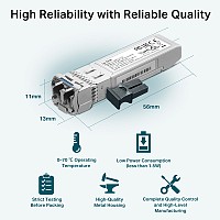 TP-LINK 10GBase-LR SFP+ LC Transceiver TL-SM5110-LR,  10km, Ver. 1.0 TL-SM5110-LR