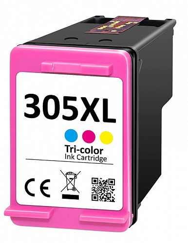 Συμβατό Inkjet για HP 305 XL, 13ml, color INK-H305XLC