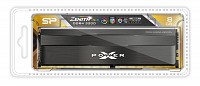 SILICON POWER μνήμη DDR4 UDIMM XPOWER Zenith, 8GB, RGB, 3200MHz, CL16 SP008GXLZU320BSD