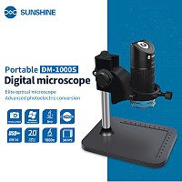 SUNSHINE ψηφιακό μικροσκόπιο DM-1000S, 50x-1000x, USB, LED DM-1000S