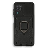 Ring Armor Case Samsung A22 4G Black