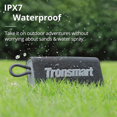 TRONSMART φορητό ηχείο Trip, 10W, Bluetooth, TWS, 2000mAh, IPX7, μαύρο 786390