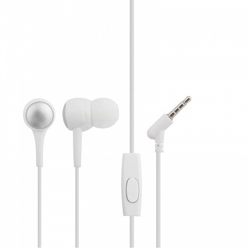 HOCO - M19 STEREO WIRED EARPHONES HANDS FREE WHITE