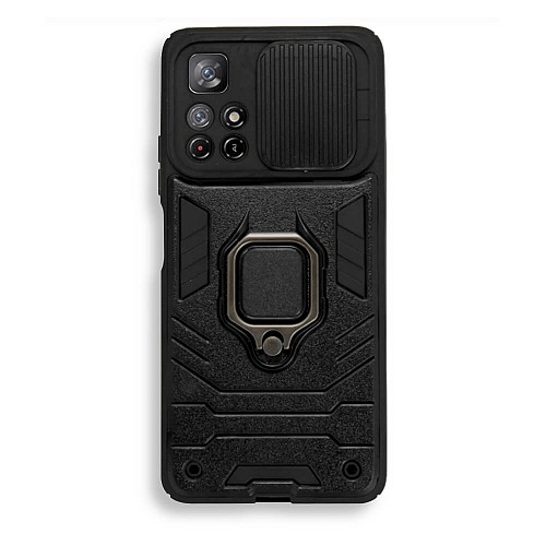 Ring Armor Case Xiaomi Note 11T/Note 11s 5G/Poco M4 Pro 5G Black