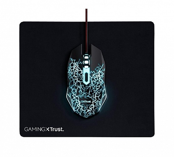 Trust Gaming Mouse & Mouse Pad (24752) (TRS24752)