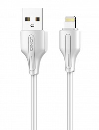 LDNIO  Lightning  USB LS540, 12W, 20cm,  5210131073506