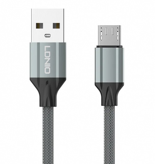 LDNIO  Micro USB  USB LS441, 12W, 1m,  6933138690765