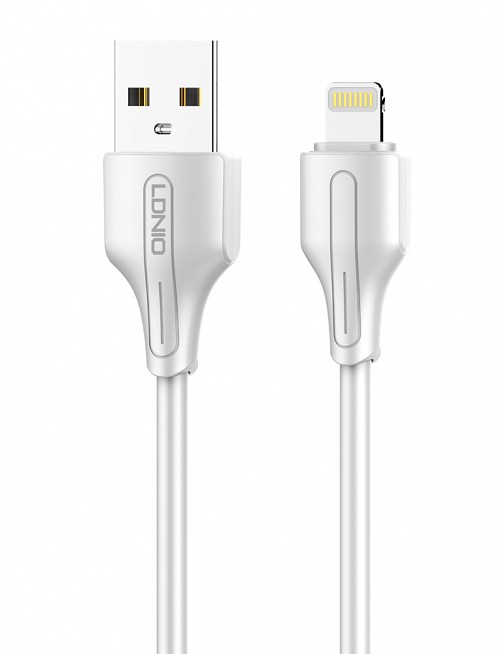 LDNIO  Lightning  USB LS540, 12W, 20cm,  5210131073506