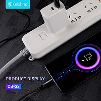 CELEBRAT  USB-C  USB CB-32, 15W, 1m,  CB-32A-C