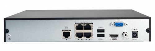 UNIARCH NVR  NVR-104E2-P4, H.265/H.264, 8MP, 4  PoE NVR-104E2-P4