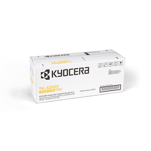 KYOCERA ECOSYS MA3500cix/cifx, PA3500cx TONER YELLOW (TK-5370Y) (KYOTK5370Y)