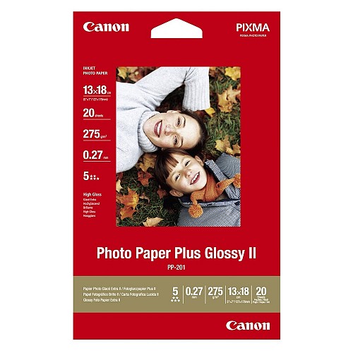 Canon   13 x18cm Glossy 265g/m 20  (2311B018) (CAN-PP20113)