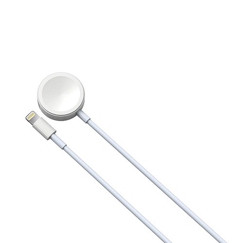 DEVIA Smart Series 2 In 1 Apple Watch v2 Charging Cable White