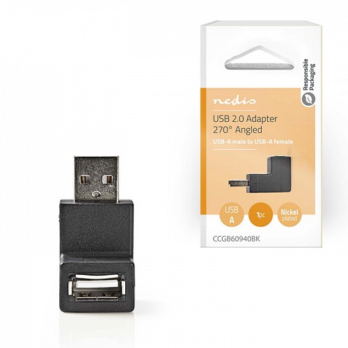  USB High-Speed A . - USB A .,   270 NEDIS CCGB60940BK