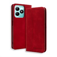 Bodycell Book Case Pu Leather Realme C51/Note 50 Red