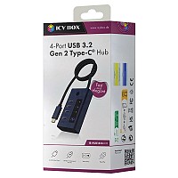 USB 3.2 Gen 2x1 Hub , ?  4x  Type-C ICY BOX IB-HUB1454-C31