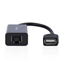 Σετ καλωδίων προέκτασης USB A αρσ. - 1x RJ45 θηλ. & USB A θηλ. - 1x RJ45 θηλ. σε UTP θηλ., με ενίσχυση σήματος έως 50m NEDIS CCGB61EXTBK500