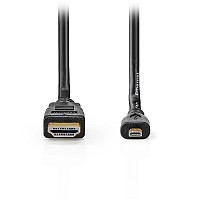  High speed HDMI with Ethernet, HDMI Micro . - HDMI .,   , 1.50m NEDIS CVGL34700BK15