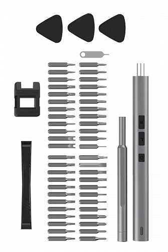 KINGSDUN σετ ηλεκτρικό κατσαβίδι KS-882057 με LED φακό, 350mAh, 57 σε 1 KS-882057