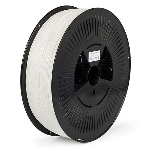 REAL PLA Tough 3D Printer Filament -White- spool of 5Kg ? 1.75mm (REALPLATWHITE5000MM175)