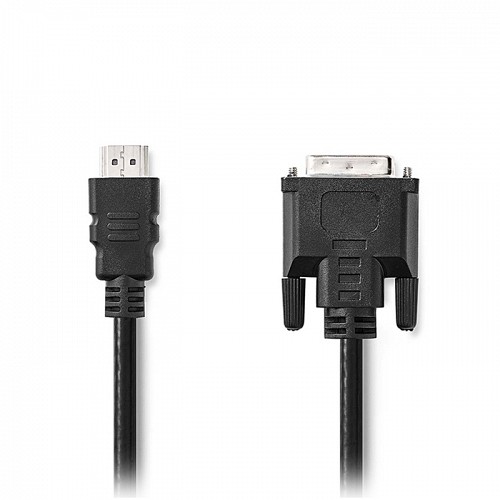 Καλώδιο High Speed HDMI αρσ. - DVI-D 24+1-Pin αρσ., 3.00m σε μαύρο χρώμα NEDIS CCGL34800BK30