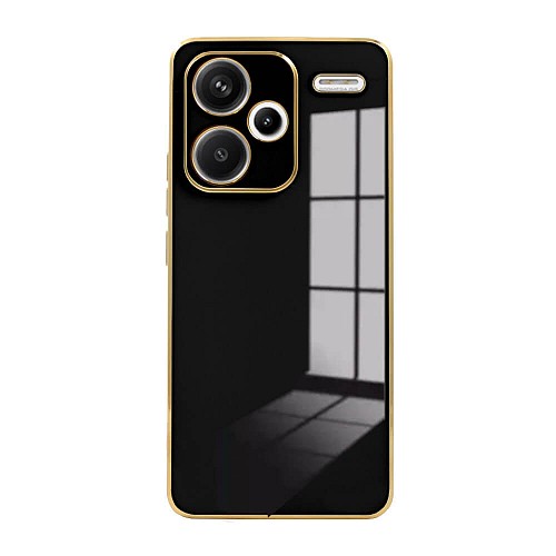 Bodycell Gold Plated Silicon Xiaomi Note 13 Pro Plus Black