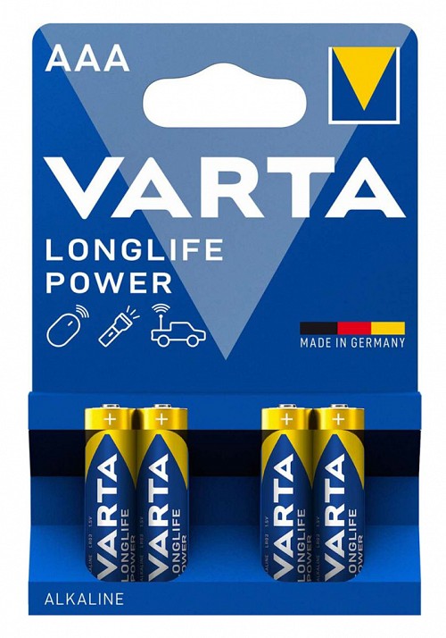 VARTA   Longlife Power, AAA/LR03, 1.5V, 4 4008496559749