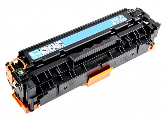 Συμβατό toner για HP CC531A/CF381A/CE411A, 3.5K, κυανό TONT-531-411-381