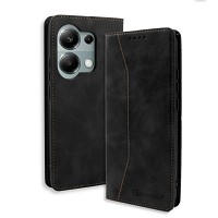 Bodycell Book Case Pu Leather Xiaomi Note 13 Pro 4G/Poco M6 Pro 4G Black