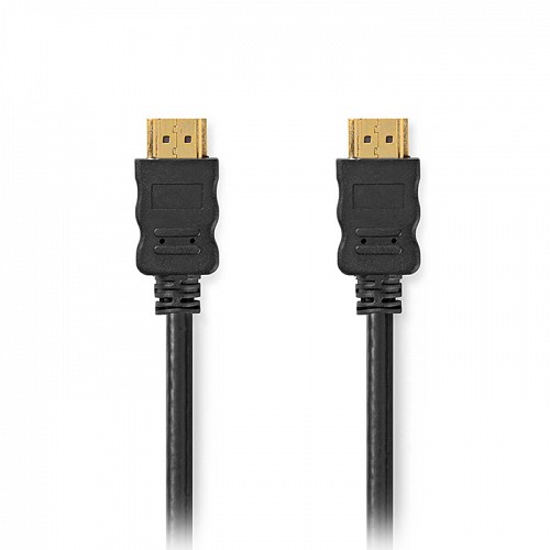 Καλώδιο High speed HDMI with Ethernet, HDMI αρσ. - HDMI αρσ., 0.50m NEDIS CVGL34000BK05