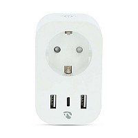 Wi-Fi Smart   3   USB    , 3680W NEDIS WIFIP151FWT