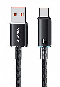 USAMS  USB-C  USB US-SJ658, 66W, 480Mbps, 1.2m,  SJ658USB01