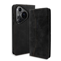 Bodycell Book Case Pu Leather Huawei Pura 70  Black