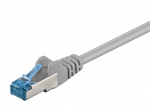 GOOBAY   93680, CAT 6A S/FTP, 500 MHz, CU, 1m,  93680