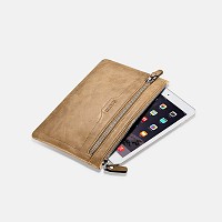 iCarer IB013-80755-3 Leather Zipper Sleeve For iPad Mini/Mini 4