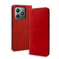 Bodycell Book Case Pu Leather Realme C61 4G/C63 4G Red