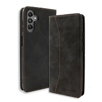 Bodycell Book Case Pu Leather Samsung M35 5G Black