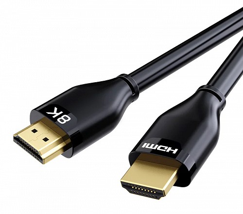 CABLETIME καλώδιο HDMI 2.1 CT-HM8K με Ethernet, 8K/60Hz, 48 Gbps, 1m, μαύρο CT-HM8K-PB1