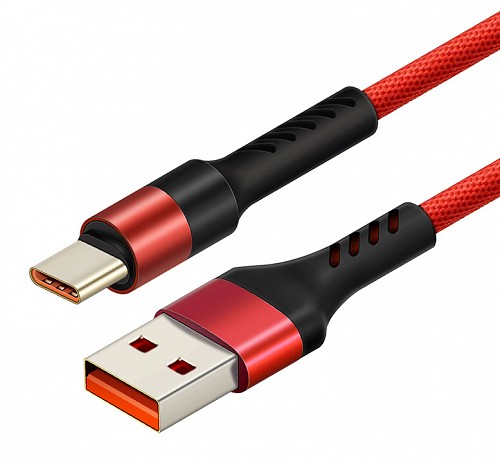 CABLETIME καλώδιο USB-C σε USB CT-PU32, 12W, 480Mbps, 1m, κόκκινο 5210131092774