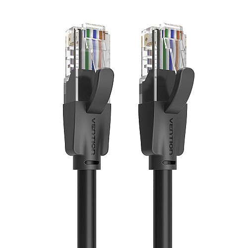 VENTION Cat.6 UTP Patch Ethernet Cable 10M Black (IBEBL) (VENIBEBL)