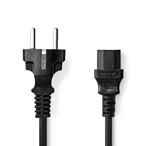 Nedis IEC-320-C13 Power Cable 5.00 m (CEGL10030BK50) (NEDCEGL10030BK50)