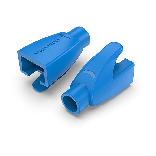 VENTION RJ45 Strain Relief Boots Blue PVC Type 100-Pack (IODL0-100) (VENIODL0-100)