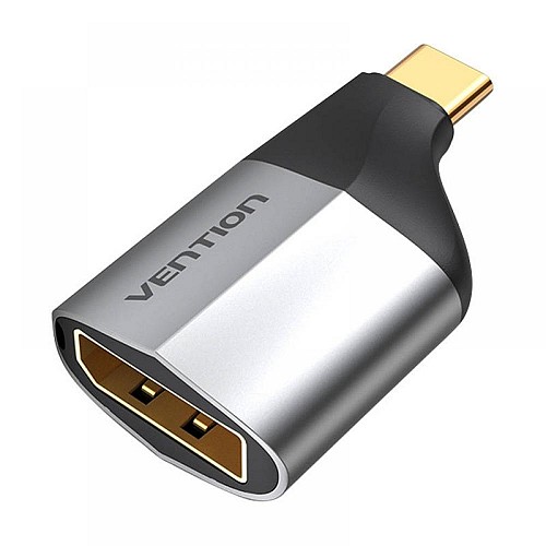 VENTION Type-C to DisplayPort Adapter Gray Metal Type (TCCH0) (VENTCCH0)