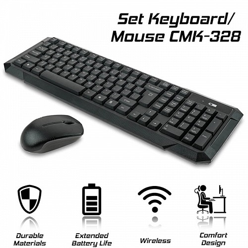 Σετ Keyboard/Mouse CMK-328 1018.438