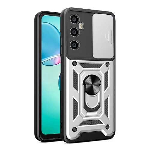 Bodycell Armor Slide Cover Case Realme C65 4G Silver