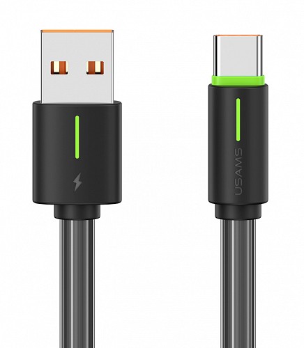 USAMS καλώδιο USB-C σε USB US-SJ732, 18W, 480Mbps, 1m, μαύρο SJ732USB01