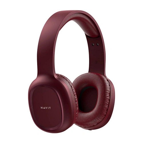 Havit H2590BT Pro Wireless Bluetooth Headphones Red (H2590BT PRO RED) (HAVH2590BT-PRO-RED)